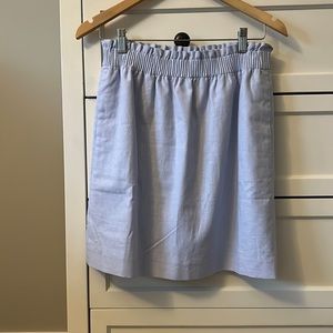 Baby blue J Crew skirt (size 4)